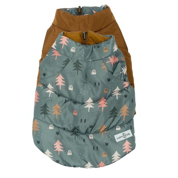 Lucy & Co. Take a Hike Reversible Puff Vest